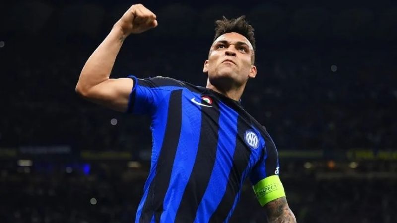 Lautaro Martínez puso al Inter en la final
