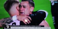 LA EMOCIÓN de Francisco Gatti, que entró a los 48'ST para patear los penales y le dio la victoria a All Boys.