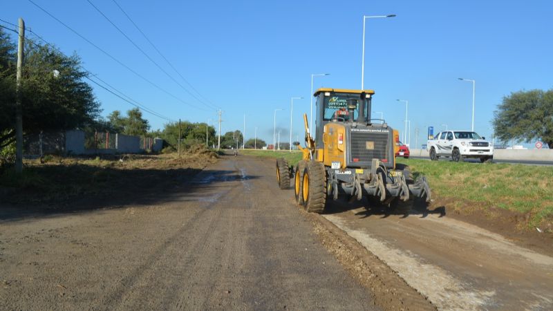 Limpieza y mejora de una colectora de RN 38