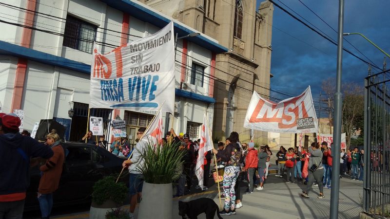 Ahora: convocante movilización de izquierda en el centro de la Capital