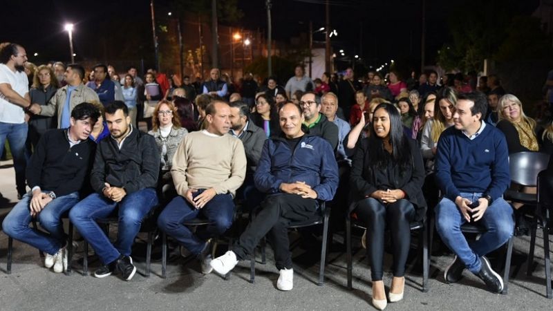 Inauguran un nuevo espacio verde en Villa Cubas