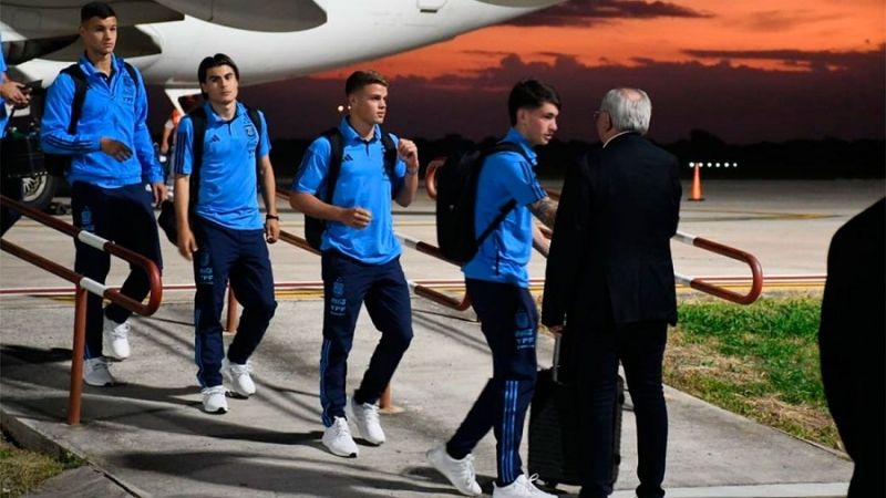 Entusiasta recepción al Sub 20 en Santiago del Estero