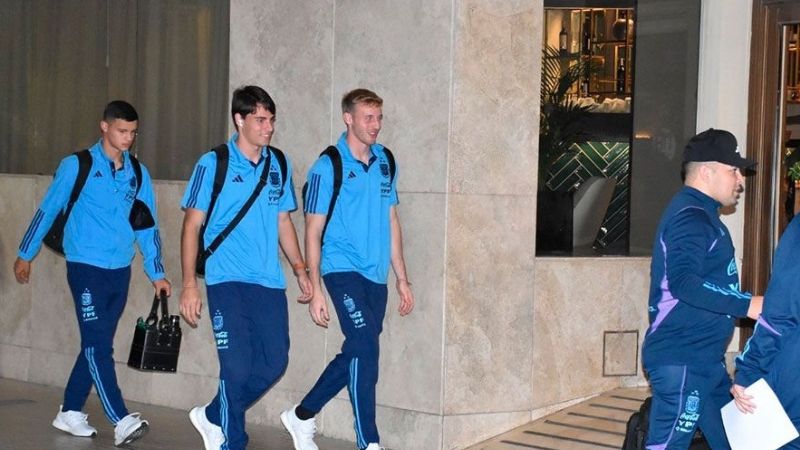 Entusiasta recepción al Sub 20 en Santiago del Estero