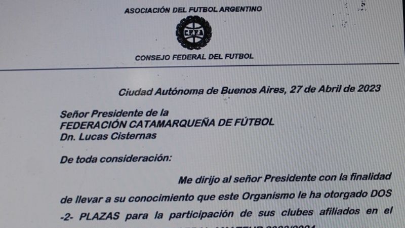 Dos plazas al TRFA, un premio al trabajo serio y responsable