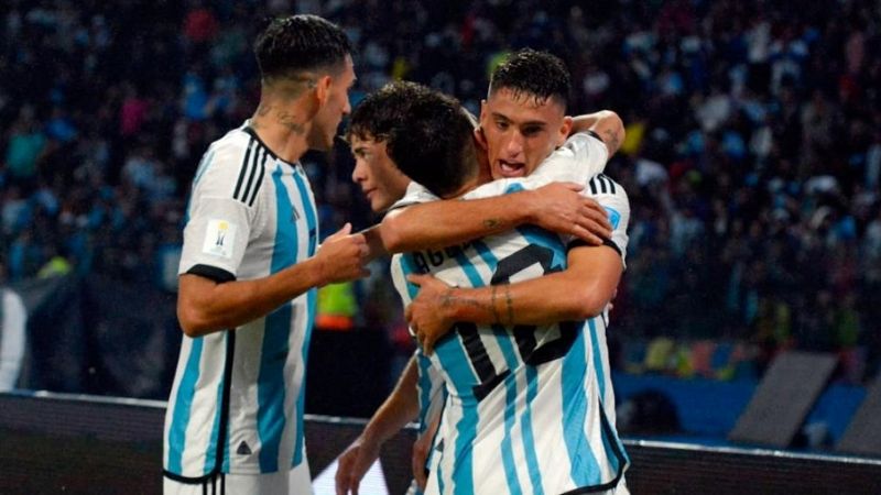 Debut triunfal de Argentina en el Mundial Sub20
