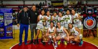MONTMARTRE campeón de la categoría U15 Femenina, de la Federación Catamarqueña de Násquetbol.