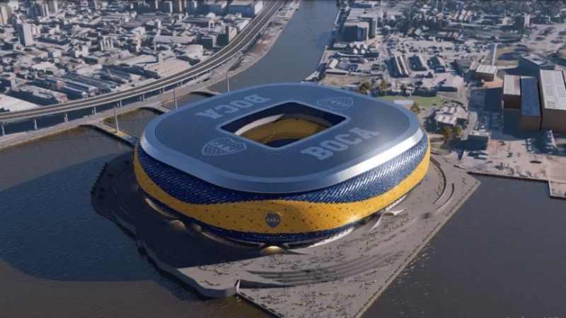 La Nueva Bombonera para 105 mil socios de Boca