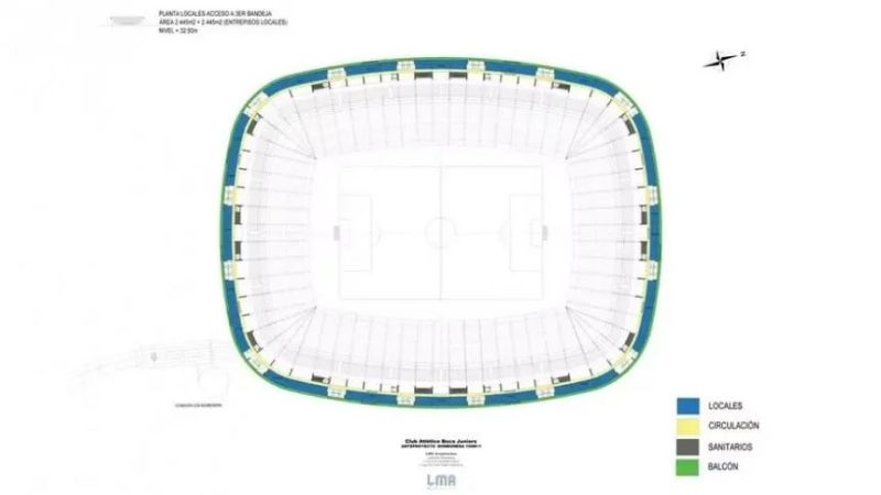 La Nueva Bombonera para 105 mil socios de Boca