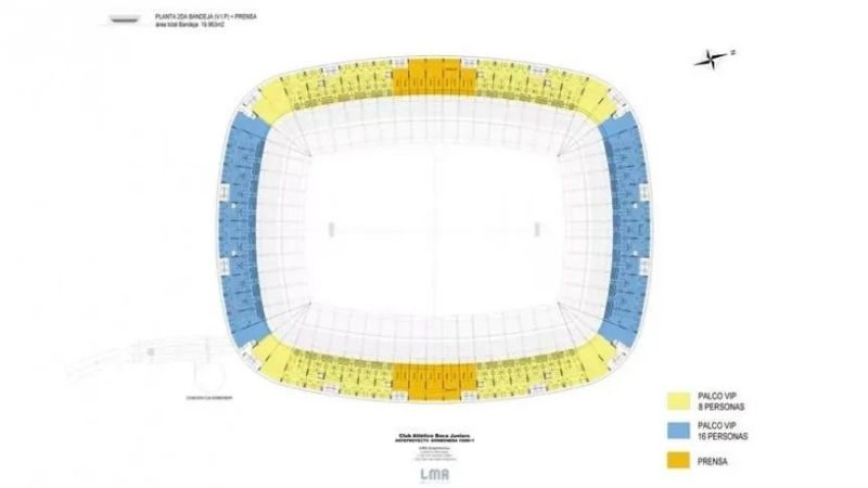 La Nueva Bombonera para 105 mil socios de Boca