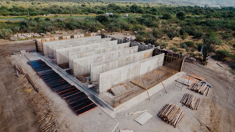 Avanza la construcción un reservorio que beneficiará a más de 10 mil vecinos