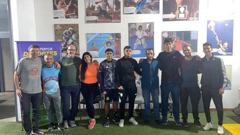 Gabriel Corzo acudió a Rendimiento Deportivo con vistas a su próxima pelea