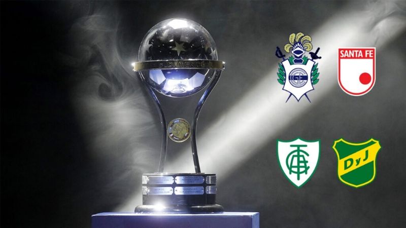 Gimnasia de local y Defensa en Brasil, por la Copa Sudamericana
