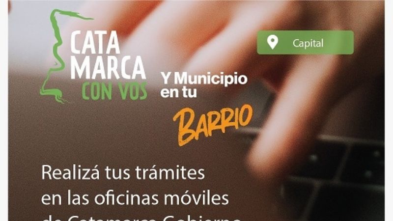 Catamarca con Vos y Municipio en tu Barrio llegan al Barrio Mi Jardín
