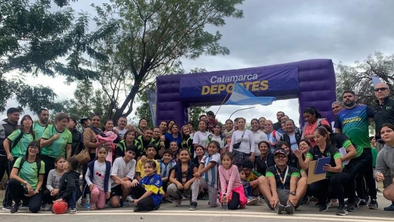 Más de 200 atletas participaron de la propuesta "CEF corre"