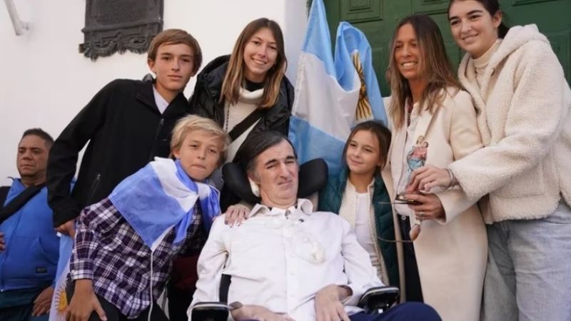 El en el día de su cumpleaños, Esteban Bullrich hizo un pedido muy especial
