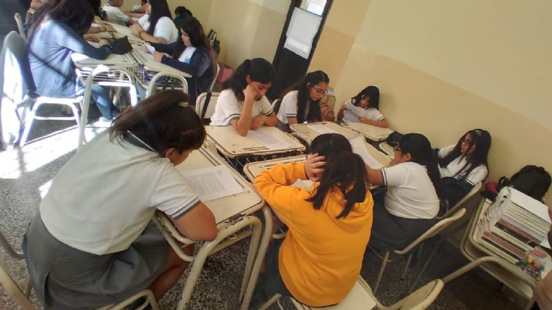 Jornada en el marco del 25 de mayo en la Escuela Secundaria N°1