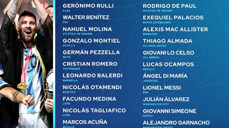 Sorpresas y ausencias en la convocatoria para los amistosos internacionales de la Selección