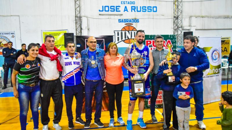 Hindú BBC, campeón del provincial masculino de básquet