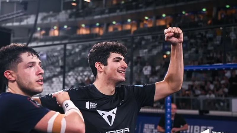 Tapia y Coello arrasaron en el Abierto de Viena