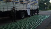 Trasportaban 200 kilos de coca camuflados como limones