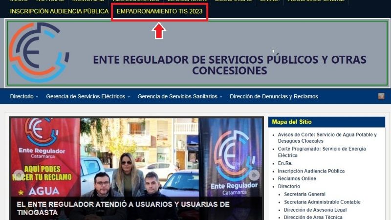 El Ente Regulador promociona el acceso a la Tarifa Social