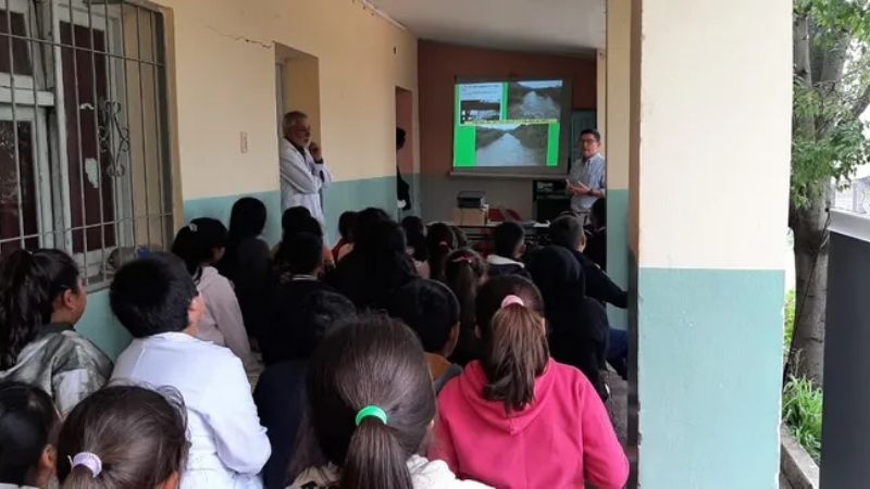 Estudiantes de escuelas rurales se concientizaron sobre biodiversidad y desarrollo sostenible