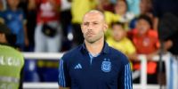 JAVIER MASCHERANO comenzará a trabajar desde el lunes próximo con el plantel convocado hoy.