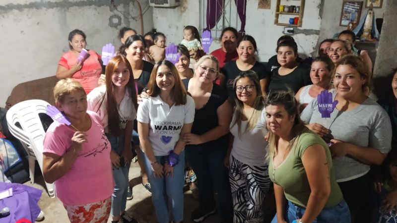 El Programa “Warmi con Vos” llegó a 50 espacios comunitarios