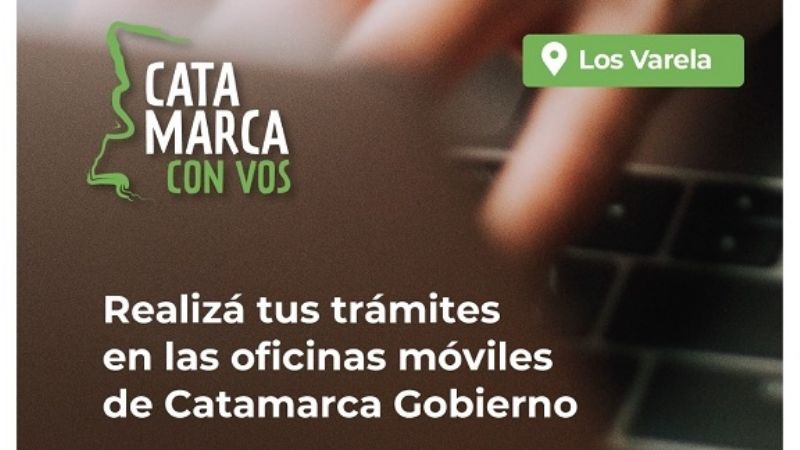 "Catamarca con Vos" en Los Varela