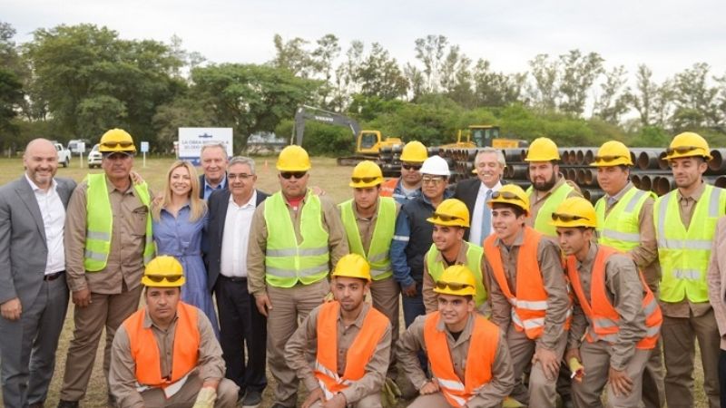 Está en marcha la histórica obra del Gasoducto Lavalle-Catamarca
