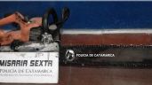 Llevaba una motosierra y no pudo justificar su propiedad