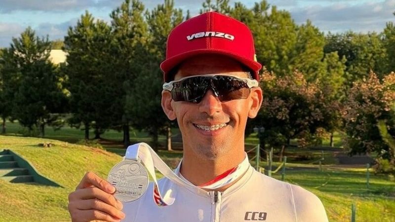 “El Cóndor” Macías, subcampeón Sudamericano