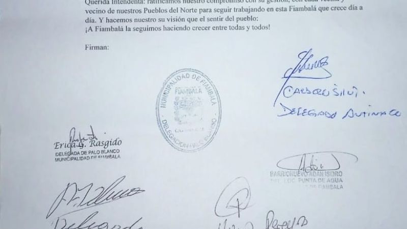 Amplio respaldo a la intendenta Roxana Paulón