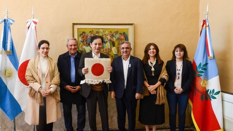 Jalil recibió al Embajador de Japón