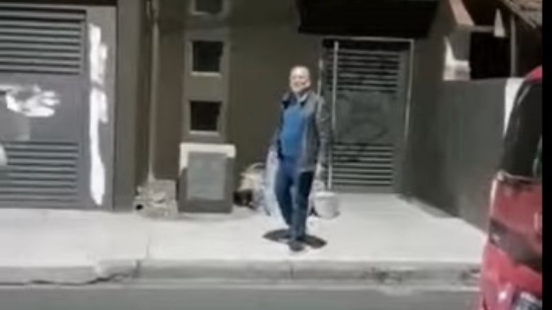 El padre de Lucas Retamozo agredió a los ahorristas