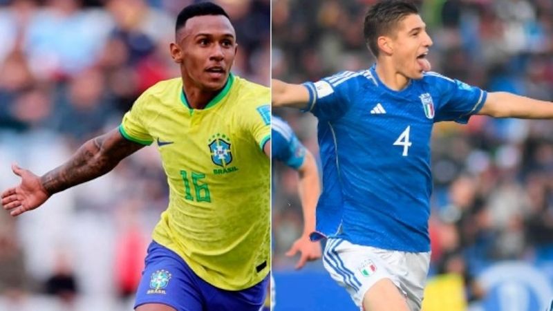 Brasil-Túnez e Inglaterra-Italia, en La Plata