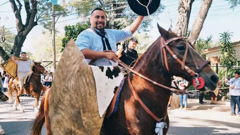Desfile gaucho para rendir homenaje al Coronel Felipe Varela en Valle Viejo