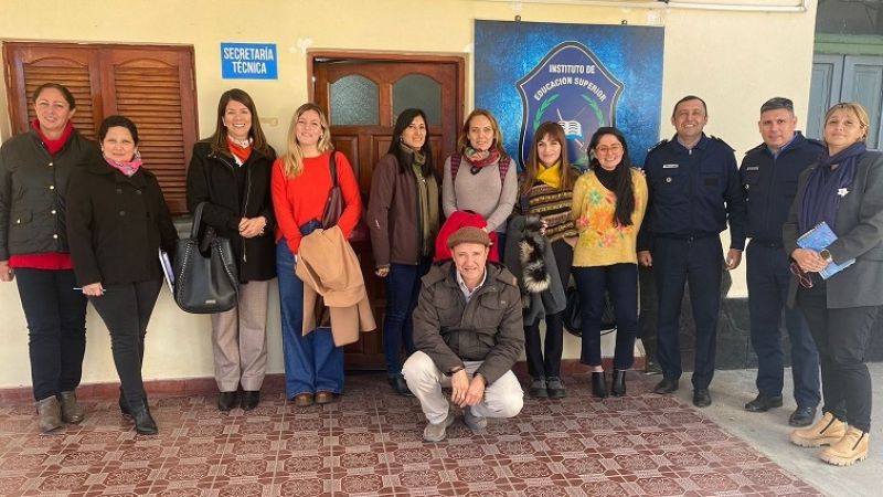 Reunión con autoridades del Instituto de Estudios Superiores de la Policía