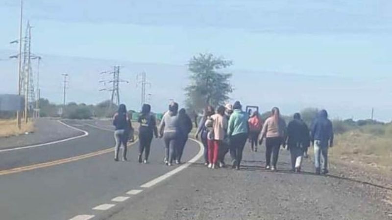 Vecinos tomaron una Delegación Municipal y cortaron en la Ruta 60