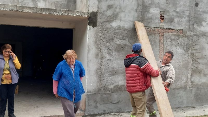 Campaña para levantar una sala velatoria