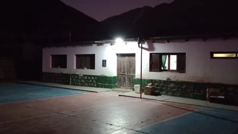 Mejoras edilicias en escuela de alta montaña