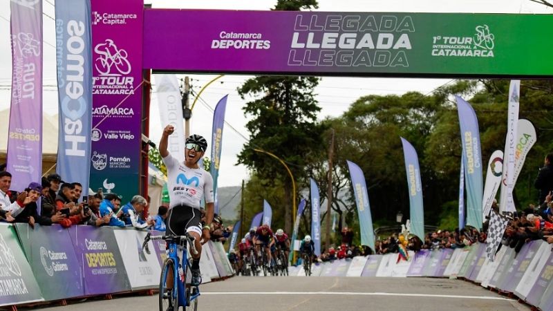 El ecuatoriano Santiago Montenegro se quedó con la primera etapa
