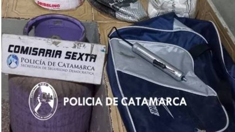 Recuperaron elementos robados en el sur de la capital