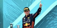 EL NERLANDES VERSTAPPEN fue un gran ganador en Miami.