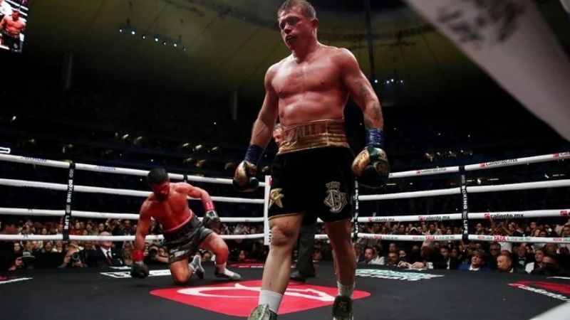 “Canelo” retuvo sus cuatro coronas en fallo unánime