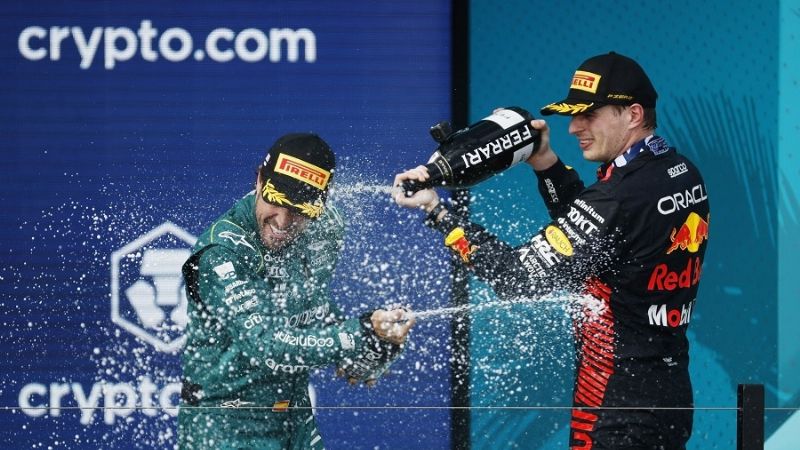 Verstappen ganó el GP de Miami de la F1