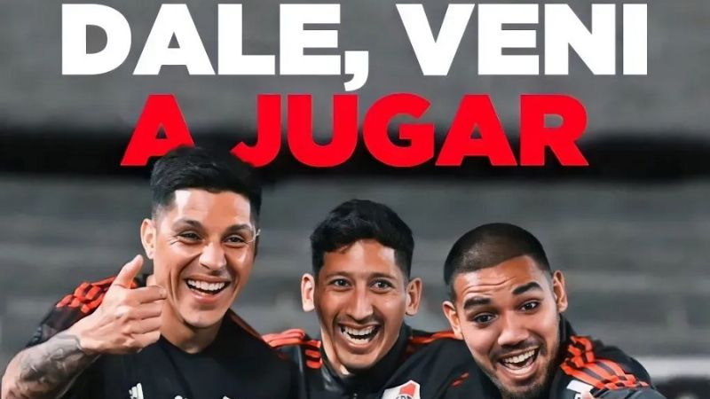 El festejo de River siguió en las redes sociales