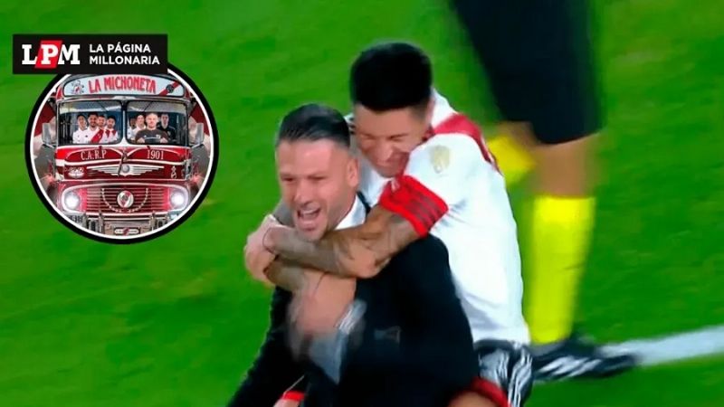 El festejo de River siguió en las redes sociales