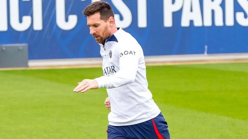 PSG indultó a Messi, que volvió a entrenar