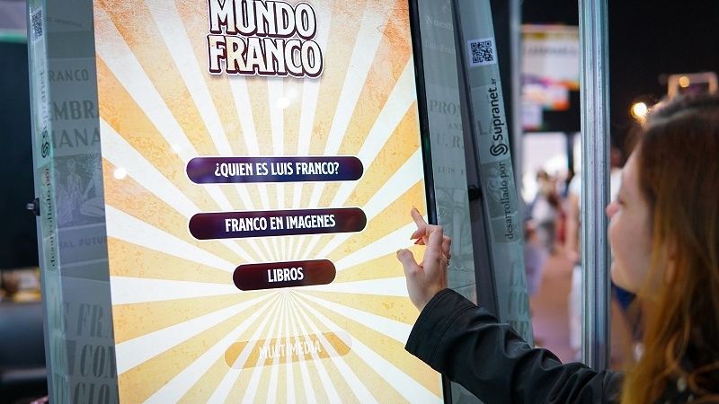 Luis Franco, eje del acto oficial de Catamarca en la Feria Internacional del Libro